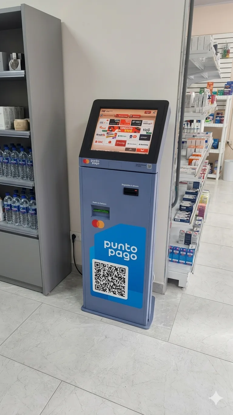Punto Pago kiosk body